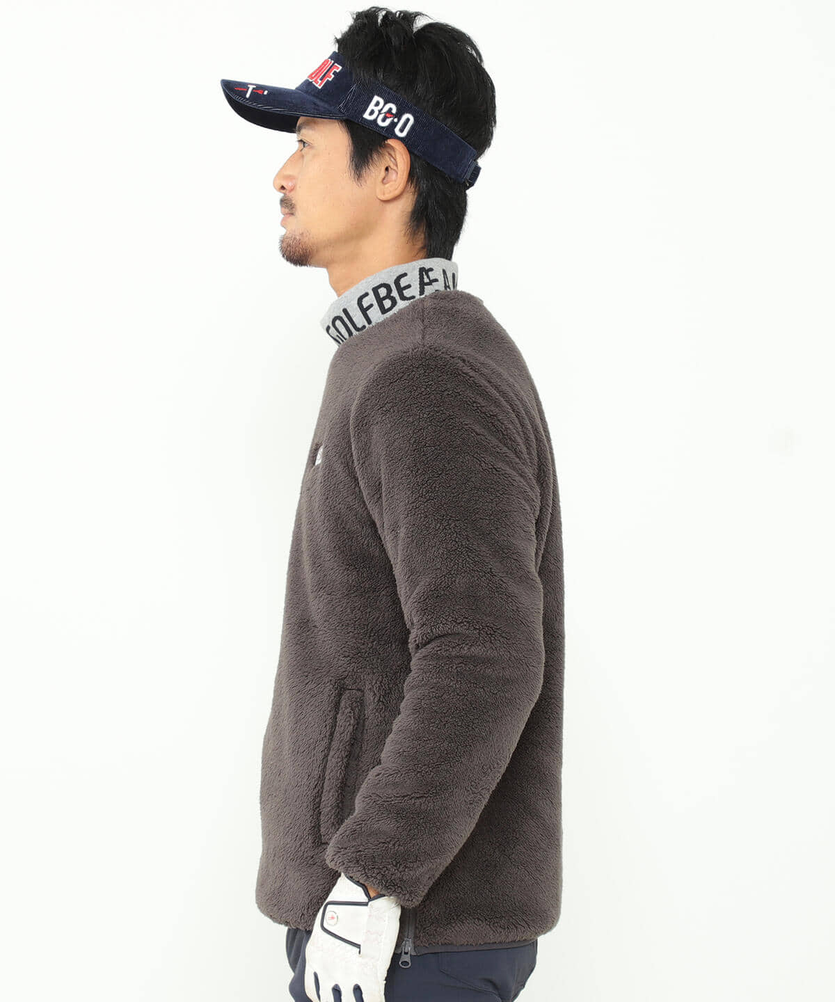 BEAMS GOLF（ビームス ゴルフ）BEAMS GOLF ORANGE LABEL / 裏付き ボアフリース プルオーバー（トップス  その他トップス）通販｜BEAMS