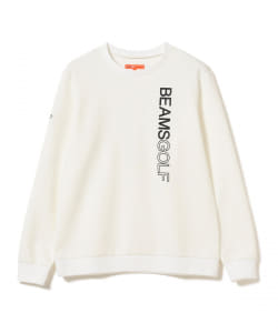 〈MEN〉BEAMS GOLF ORANGE LABEL / タテロゴ ダンボールニット プルオーバーシャツ