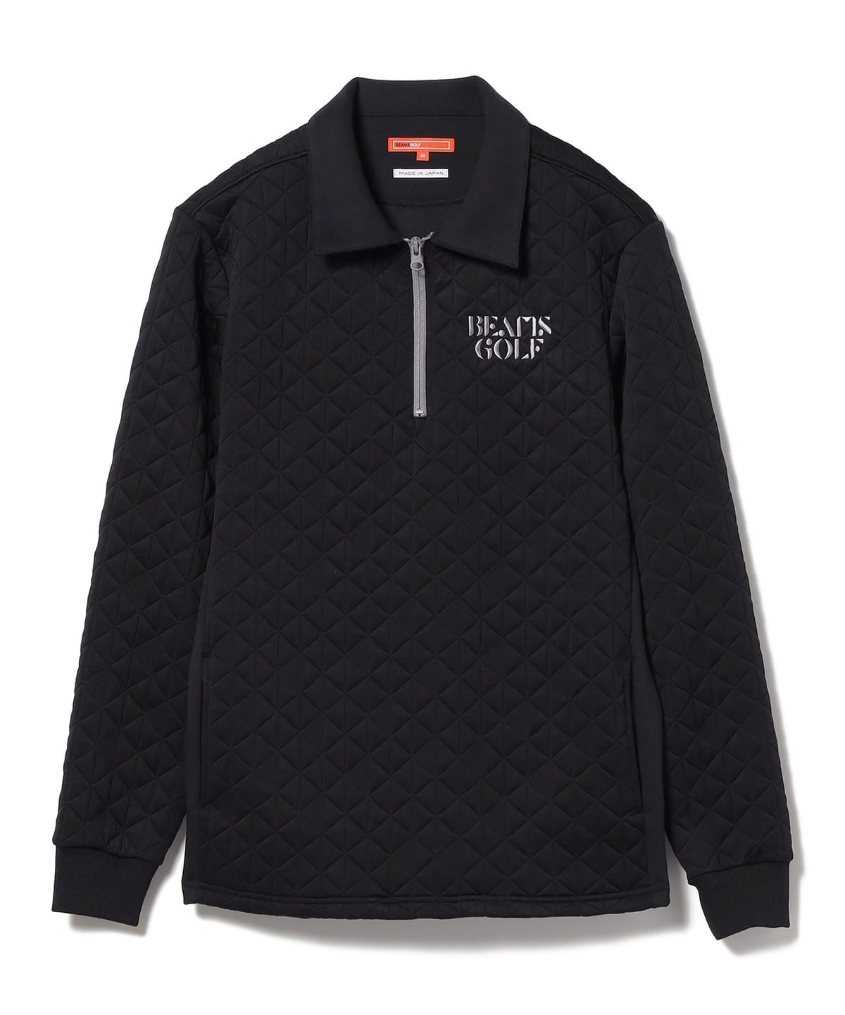 BEAMS GOLF（ビームス ゴルフ）【アウトレット】〈MEN〉BEAMS GOLF ORANGE LABEL / 幾何学キルト ハーフジップ  プルオーバー（トップス スウェット）通販｜BEAMS