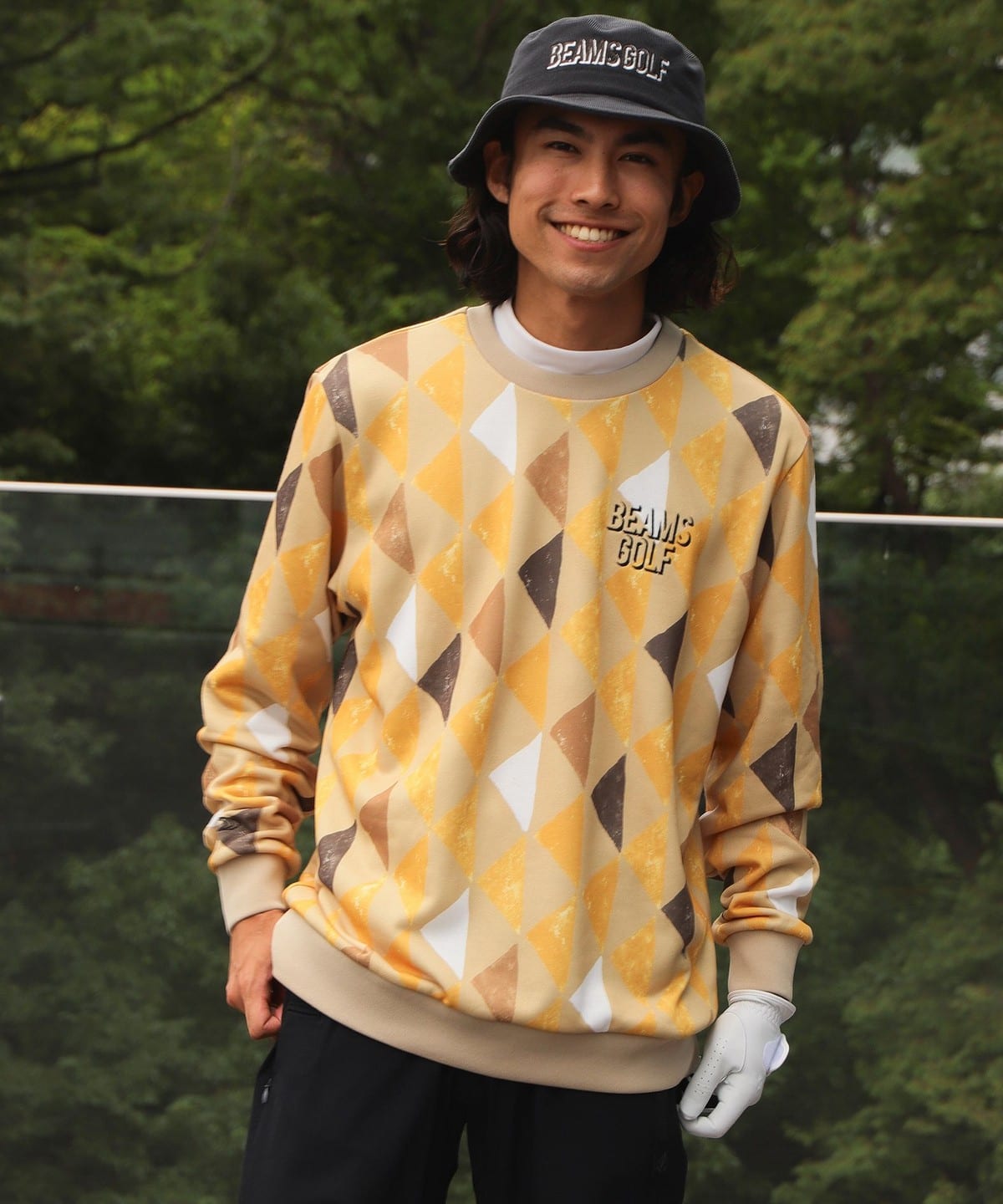 BEAMS GOLF（ビームス ゴルフ）BEAMS GOLF ORANGE LABEL / 幾何学