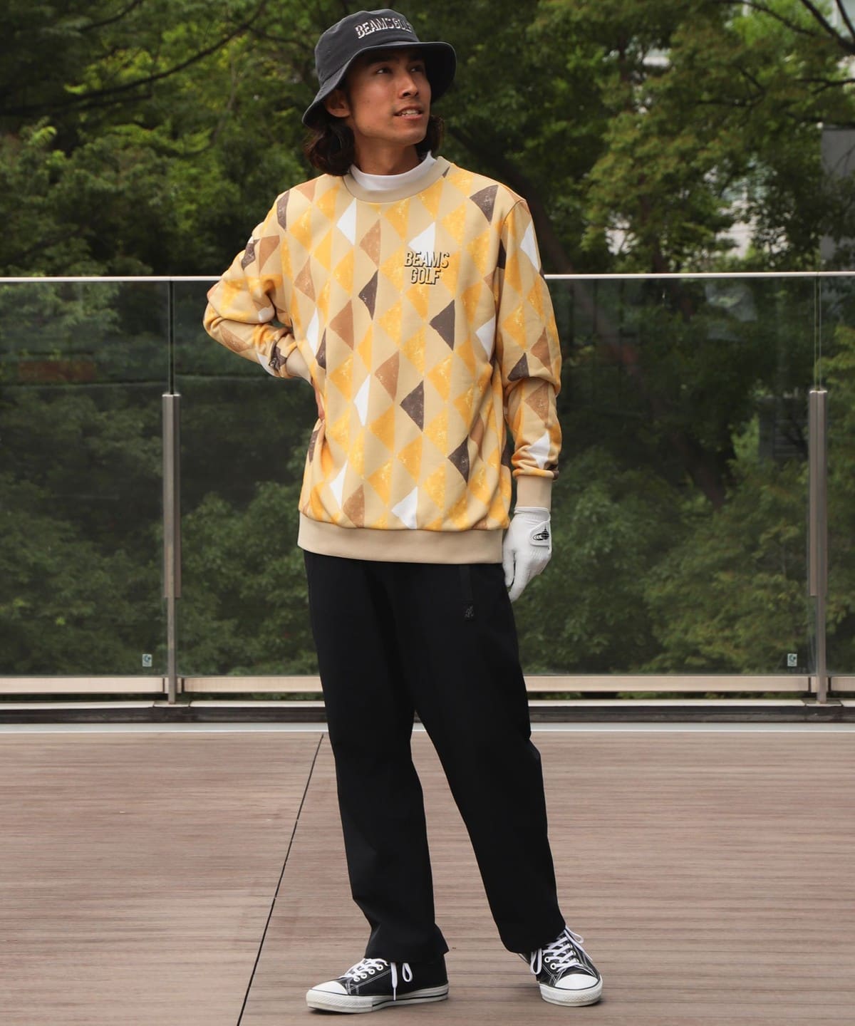 BEAMS GOLF（ビームス ゴルフ）BEAMS GOLF ORANGE LABEL / 幾何学