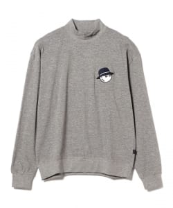 MALBON GOLF / バケッツ ロゴ モックネックシャツ