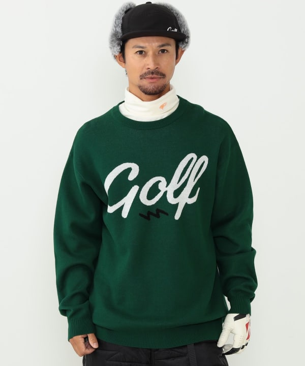 ビームスゴルフ　ニット　セーター　ゴルフウェア　サイズXL