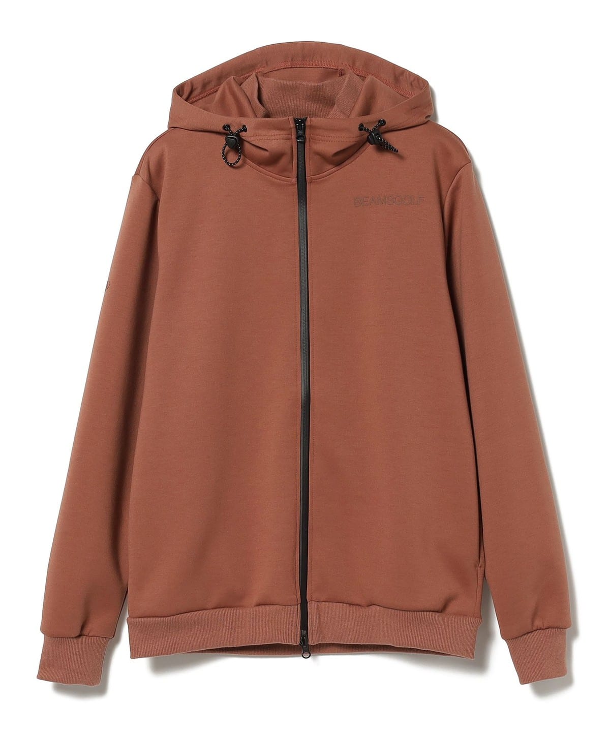 BEAMS GOLF ORANGE LABEL / ハイゲージ ダンボールニット フルジップ