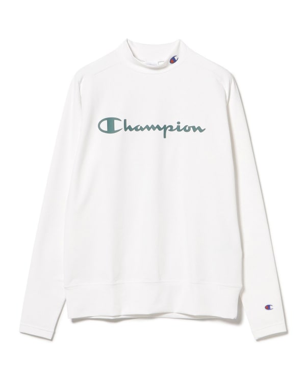 BEAMS GOLF モックネック ロングスリーブ Tシャツ 長袖 ロンT BEAMS GOLF（ビームス ゴルフ）Champion / ロングスリーブ