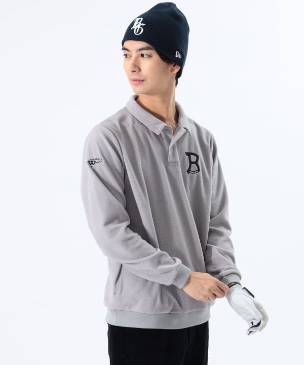 BEAMS GOLF（ビームス ゴルフ）ORANGE LABEL / Bマーク 襟付き フリースプルオーバー（トップス その他トップス）通販｜BEAMS