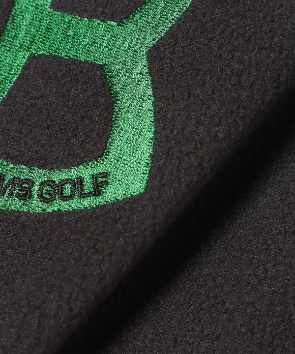 BEAMS GOLF 襟ロゴ 裏フリース プルオーバーシャツ BEAMS GOLF（ビームス ゴルフ）ORANGE LABEL / Bマーク 襟付き