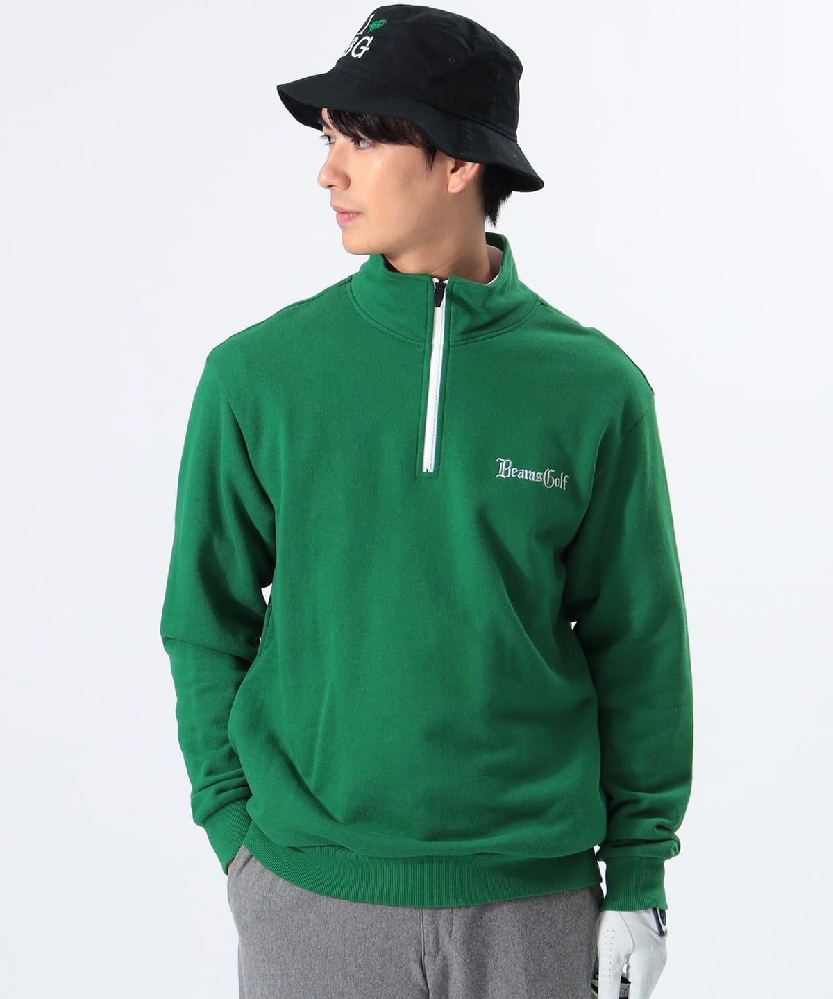 BEAMS GOLF（ビームス ゴルフ）ORANGE LABEL / 裏毛 ハーフジッププルオーバー（トップス その他トップス）通販｜BEAMS