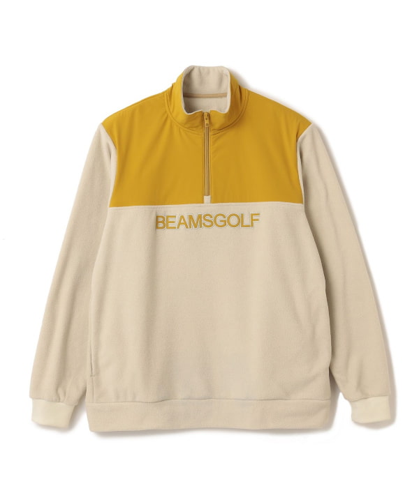 BEAMS GOLF（ビームス ゴルフ）〈MEN〉ORANGE LABEL / ボアフリース ハーフジップ プルオーバー．（トップス  その他トップス）通販｜BEAMS