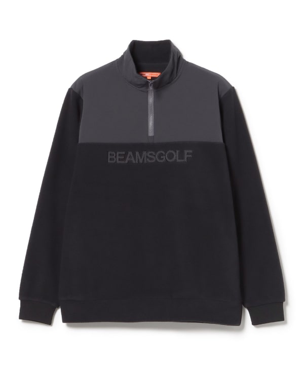 BEAMS GOLF (BEAMS GOLF) <MEN> ORANGE LABEL / Boa fleece half zip pullover  (tops, other tops) for sale | BEAMS