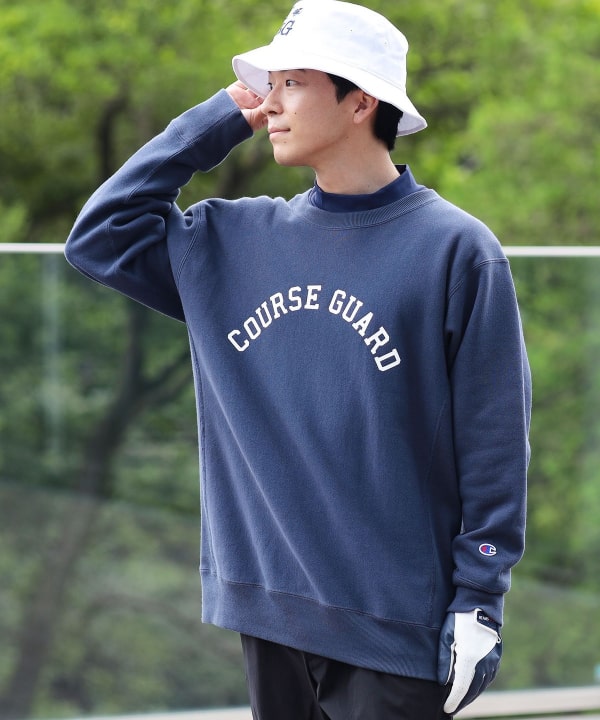 BEAMS GOLF（ビームス ゴルフ）〈MEN〉【別注】Champion / リバースウィーブ（R）CGロゴ スウェットシャツ（トップス  スウェット）通販｜BEAMS