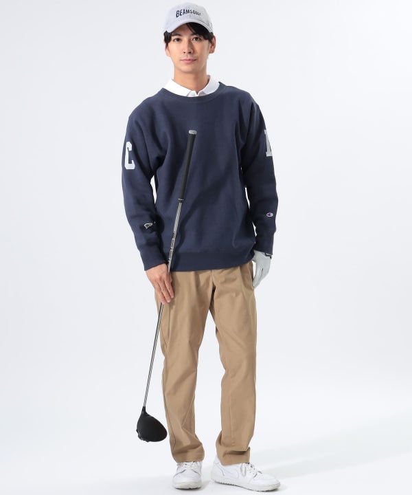 BEAMS GOLF（ビームス ゴルフ）〈MEN〉【別注】Champion / リバースウィーブ（R）NYCロゴ スウェットシャツ（トップス スウェット ）通販｜BEAMS