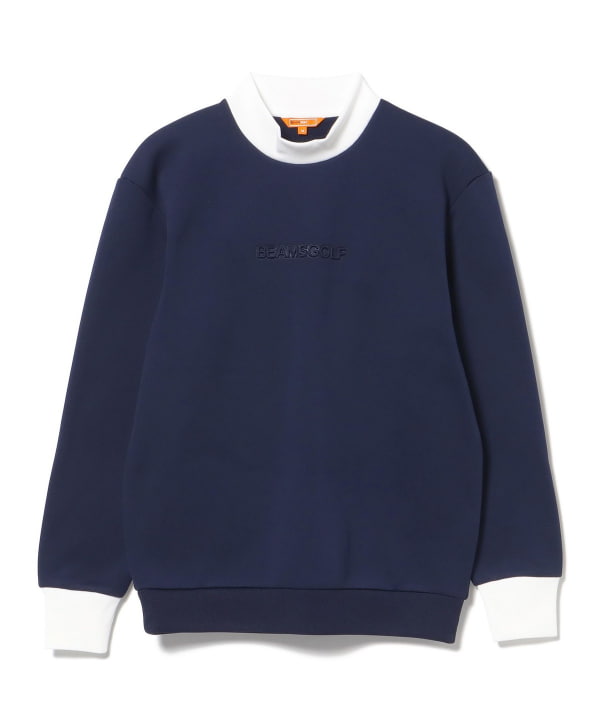 洋服通販 - 新作アイテムを GOLF（ビームス BEAMS ゴルフ）ORANGE モック エンボス / LABEL メンズウェア