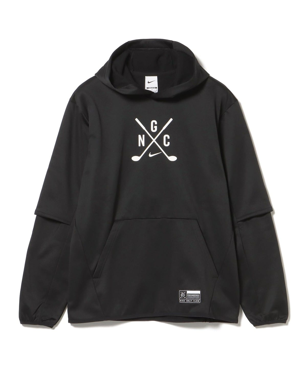 〈MEN〉NIKE / ゴルフクラブ ロゴパーカー トップス MEN BLACK L 〈MEN〉NIKE / ゴルフクラブ ロゴパーカー トップス MEN BLACK L