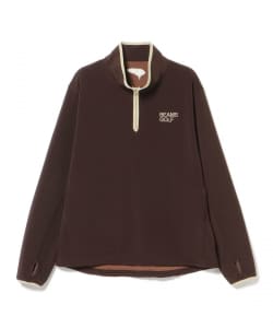 【9/4再値下げ】ORANGE LABEL / ハーフジップ モックネック プルオーバー