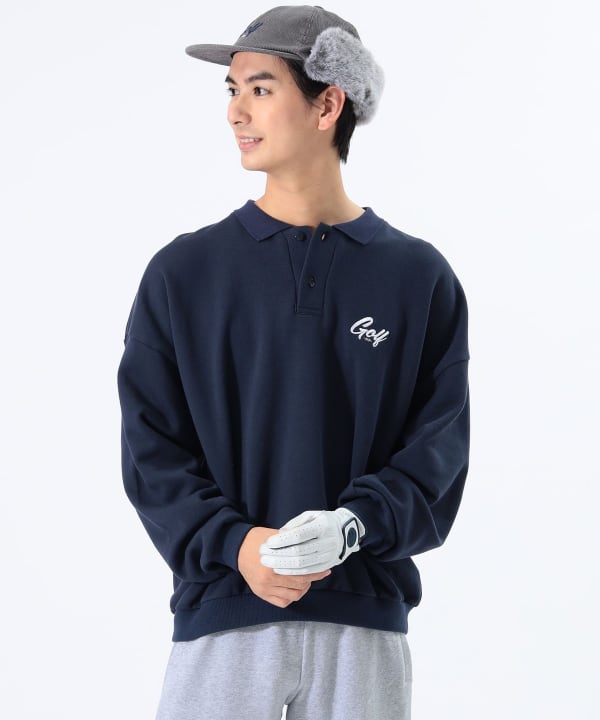 BEAMS GOLF（ビームス ゴルフ）【別注】ELECTRIC GOLF / ダッド ポロカラー スウェットシャツ（トップス  その他トップス）通販｜BEAMS