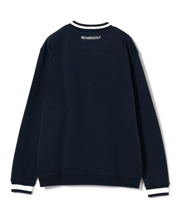 ビームスゴルフ　プルオーバー　ホワイト　Ｓサイズ BEAMS GOLF（ビームスゴルフ）の「BEAMS GOLF ORANGE LABEL