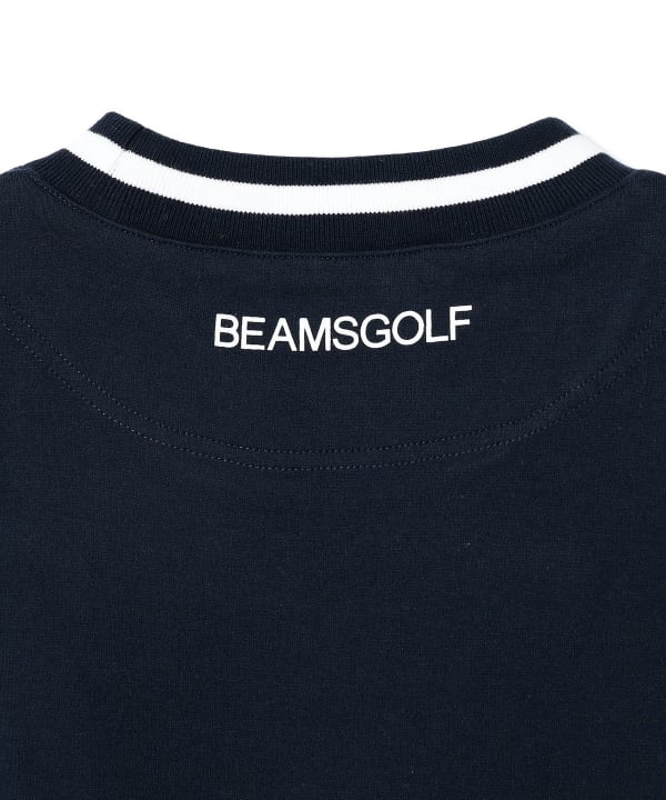 ビームスゴルフ　プルオーバー　ホワイト　Ｓサイズ BEAMS GOLF（ビームス ゴルフ）【EXCLUSIVE】〈MEN〉ORANGE
