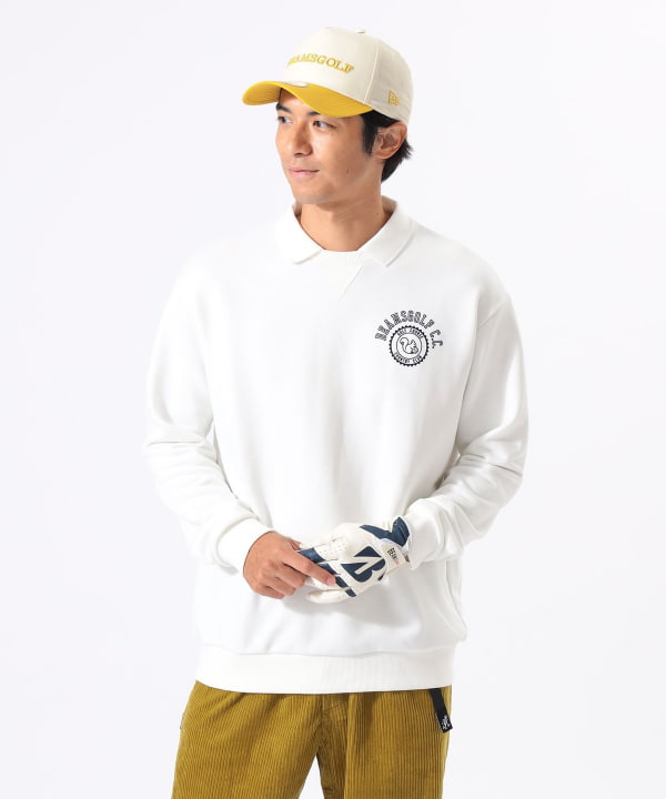 BEAMS GOLF フルジップジャケット ホワイト BEAMS GOLF（ビームス ゴルフ）ORANGE LABEL / USシリーズ エア