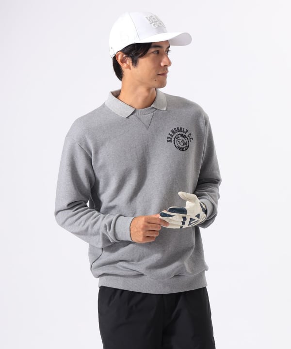 BEAMS GOLF（ビームス ゴルフ）ORANGE LABEL / 襟付き 裏毛 プル
