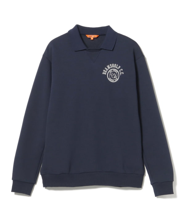 BEAMS GOLF（ビームス ゴルフ）ORANGE LABEL / 襟付き 裏毛 プル
