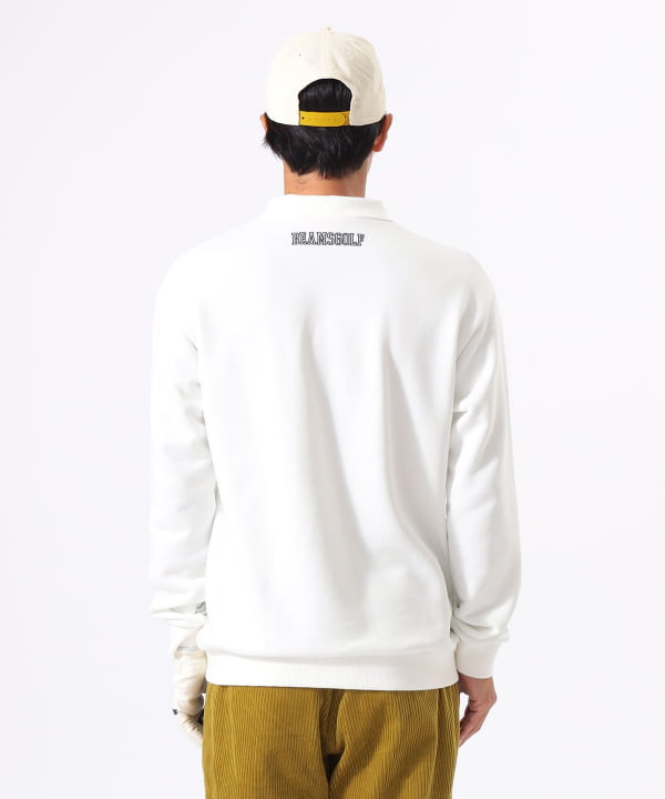 BEAMS GOLF（ビームス ゴルフ）ORANGE LABEL / 襟付き 裏毛 プル