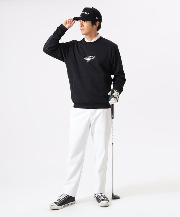 BEAMS - ■tei0000■BEAMS GOLF Bteeシリーズ 1W&amp;FW用 BEAMS GOLF (ビームスゴルフ) キャディバッグ ブラック×ホワイト