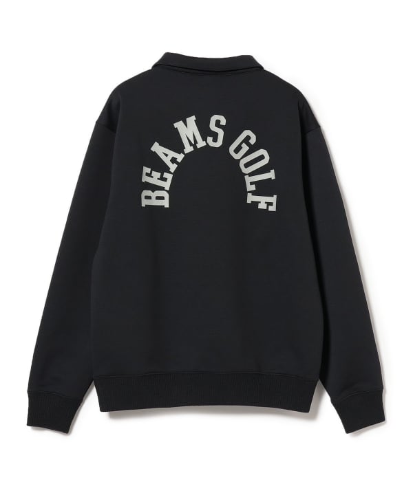 【新品未使用、タグ付き】 BEAMS GOLF ビームスゴルフ ハーフジップ BEAMS GOLF（ビームス ゴルフ）ORANGE LABEL / エアシャット 裏