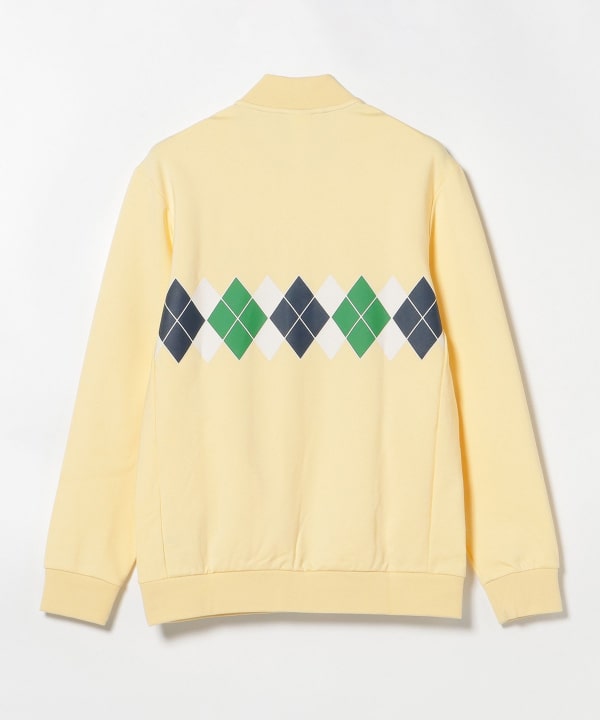 ビームスゴルフ スウェット イエロー ハイネック ストレッチ 総柄 BEAMS GOLF（ビームス ゴルフ）adidas Golf / Originals