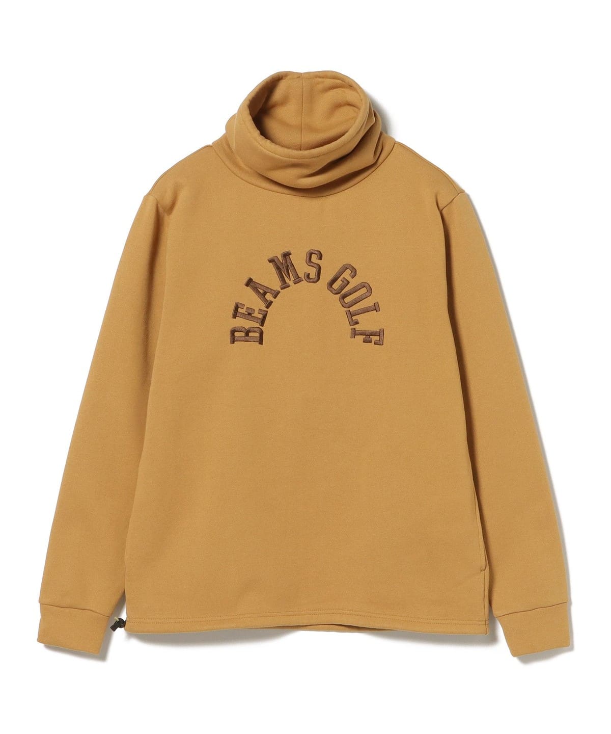 ビームスゴルフ ORANGE LABEL 裏フリース ファンネルネック BEAMS GOLF（ビームス ゴルフ）ORANGE LABEL / アーチロゴ ファンネル
