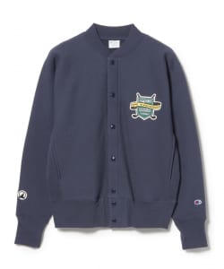 Champion × HONMA / リバースウィーブ(R) スナップスウェットシャツ