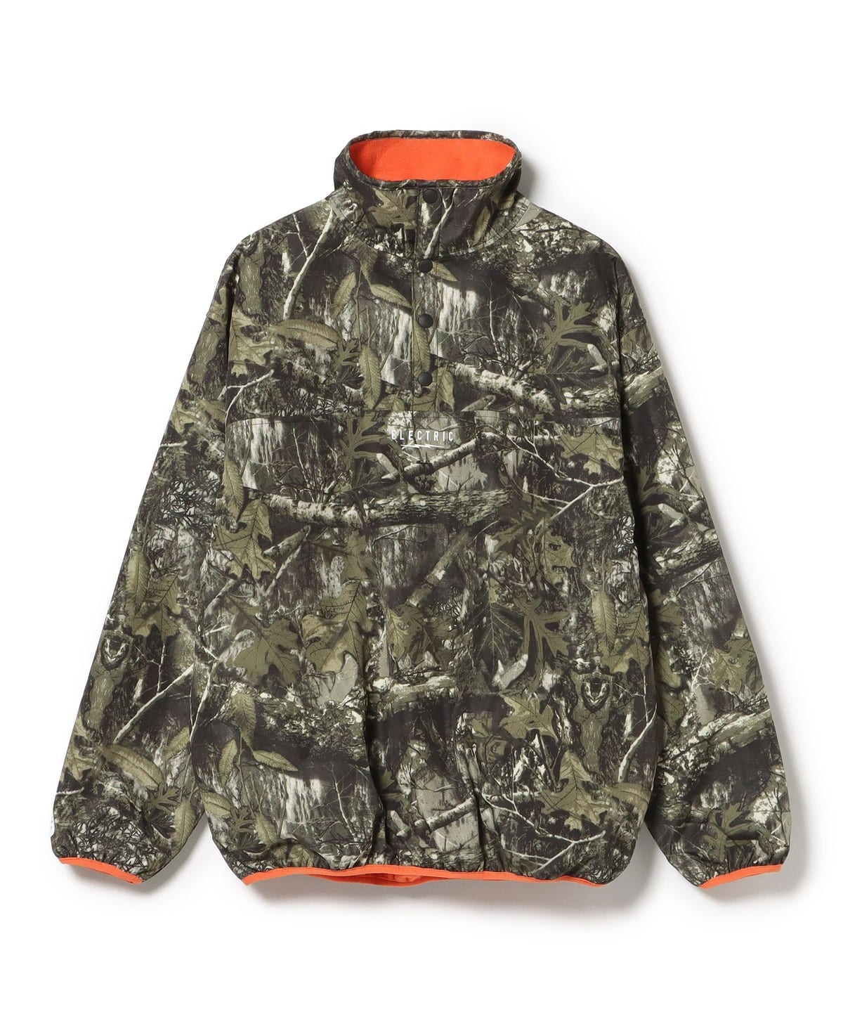 【WEB限定】ELECTRIC / ナイロン フリース リバーシブル プルオーバー（撥水） ブルゾン MEN CAMO M
