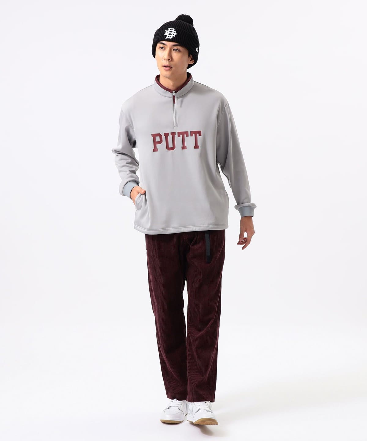 BEAMS GOLF（ビームス ゴルフ）ORANGE LABEL / PUTT ハーフジップ