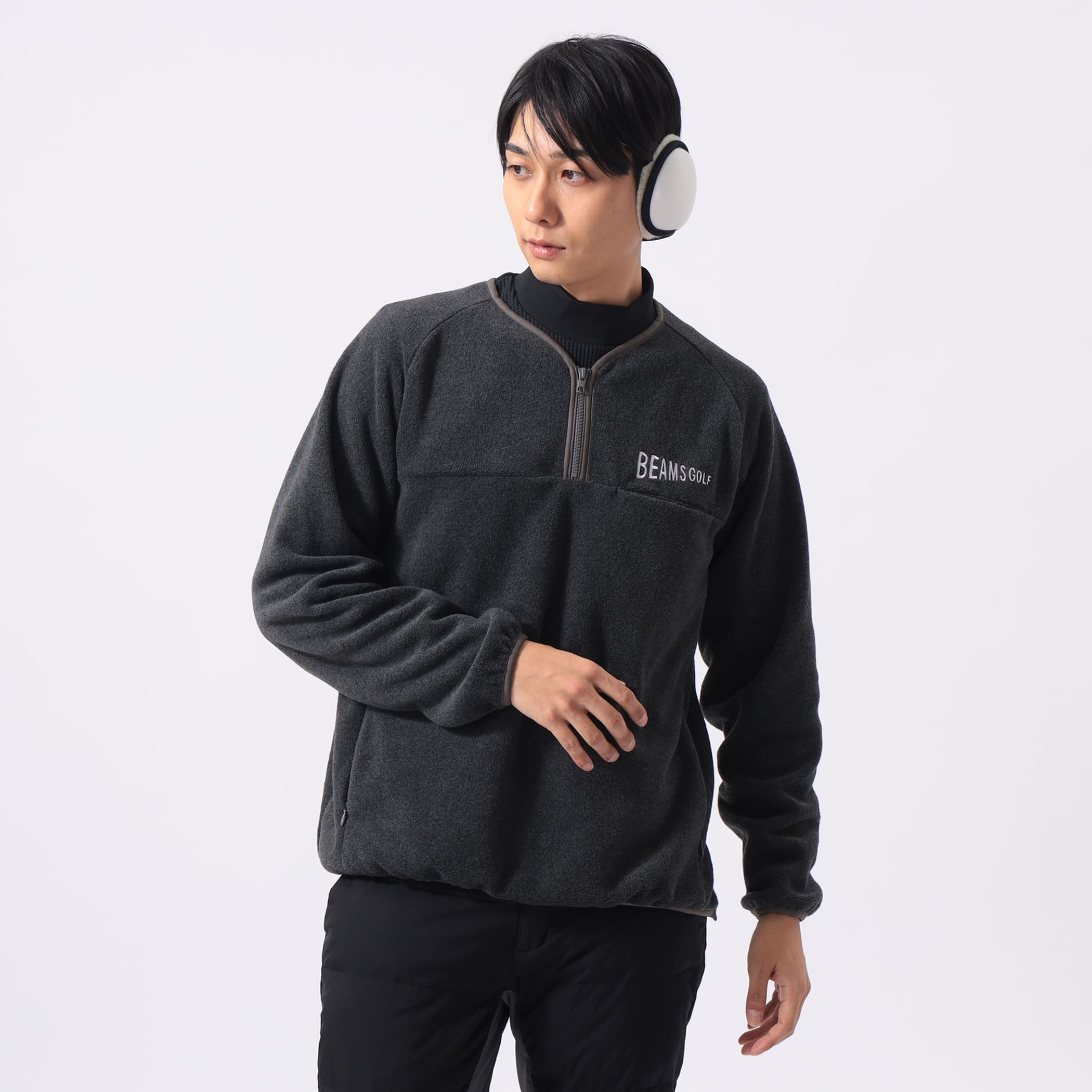 BEAMS GOLF（ビームス ゴルフ）ORANGE LABEL / ハーフジップ フリース