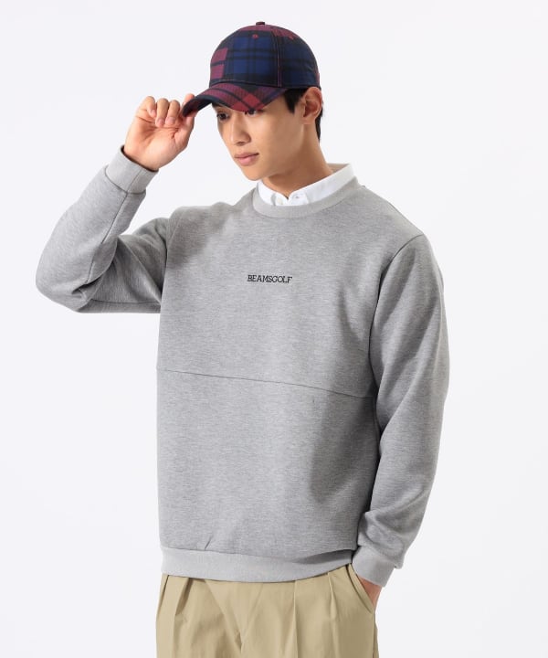ORANGE LABEL / チェックロゴ プルオーバー Model : H:185 B:93 W:72 H:92  Size：L