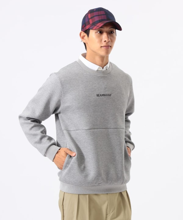 ORANGE LABEL / チェックロゴ プルオーバー Model : H:185 B:93 W:72 H:92  Size：L