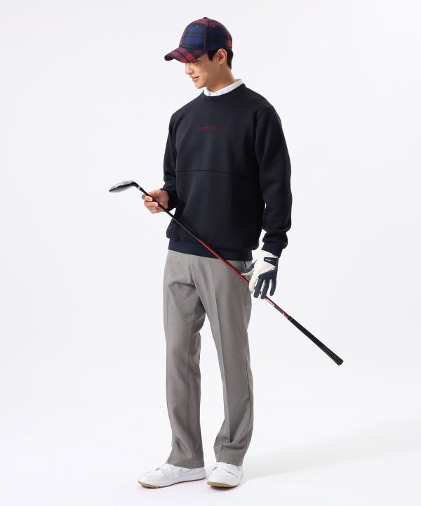 ORANGE LABEL / チェックロゴ プルオーバー Model : H:185 B:93 W:72 H:92  Size：L