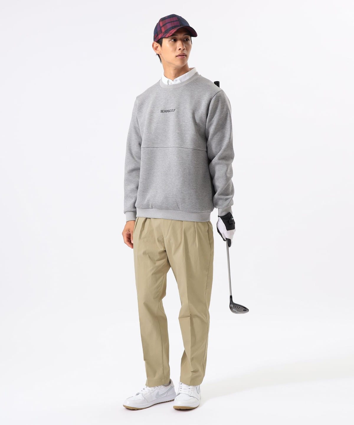 BEAMS GOLF（ビームス ゴルフ）ORANGE LABEL / チェックロゴ プル