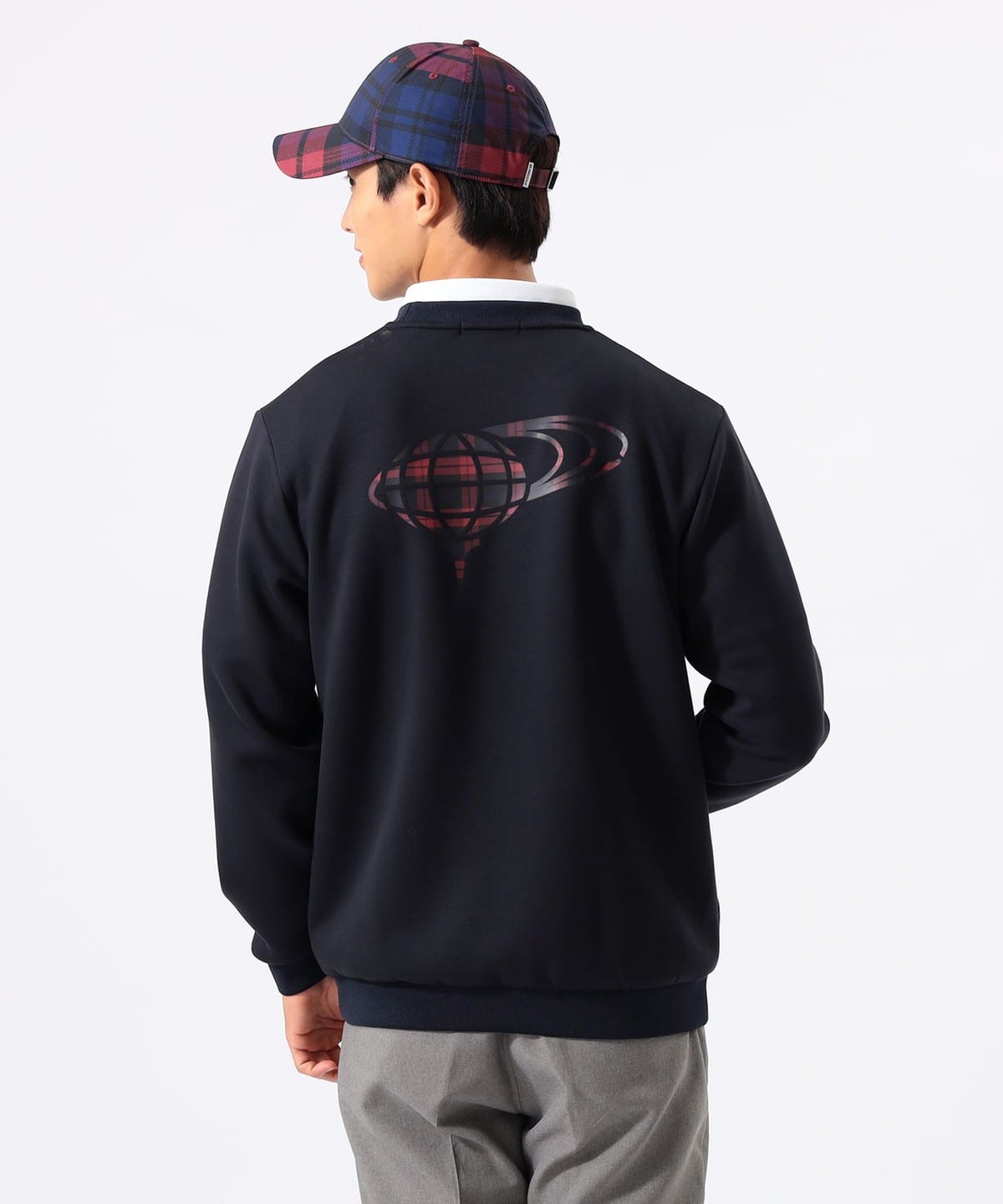 BEAMS GOLF（ビームス ゴルフ）ORANGE LABEL / チェックロゴ プル