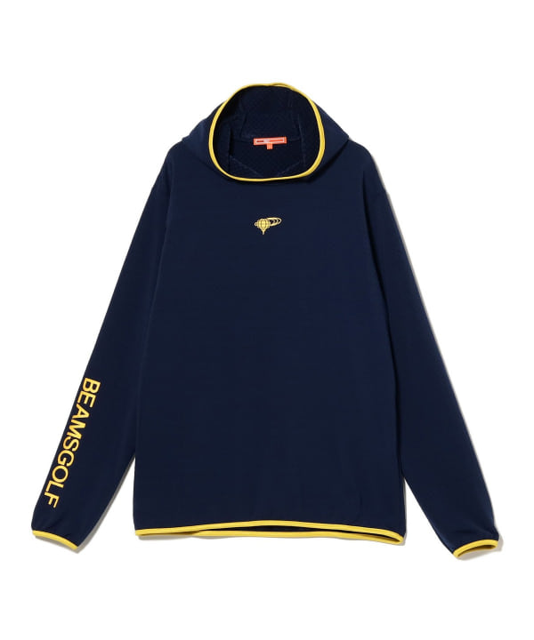 ORANGE LABEL / グリッド フーディー プルオーバー
