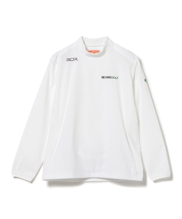 ORANGE LABEL / USシリーズ SQR 肩ジップ モックネックシャツ（UVカット）