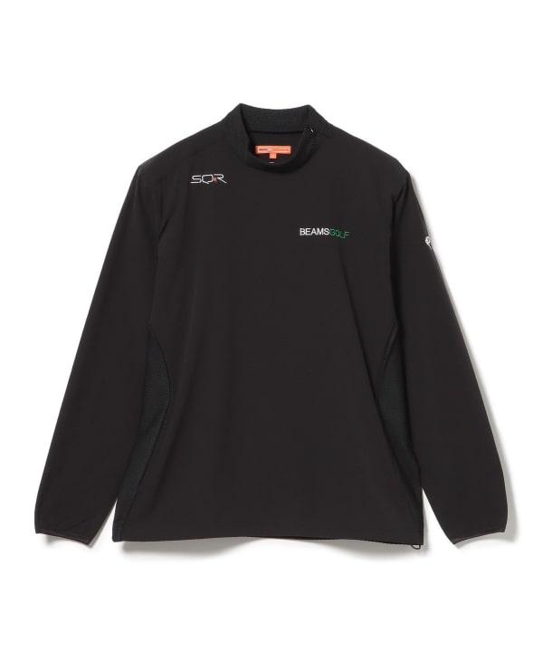 ORANGE LABEL / USシリーズ SQR 肩ジップ モックネックシャツ（UVカット）