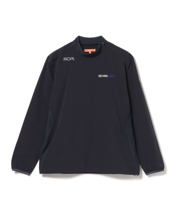 ORANGE LABEL / USシリーズ SQR 肩ジップ モックネックシャツ（UVカット）