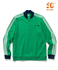 【別注】adidas Originals / スリーストライプス ハーフジップ スウェット