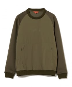 ORANGE LABEL / 異素材コンビ クルーネック プルオーバー