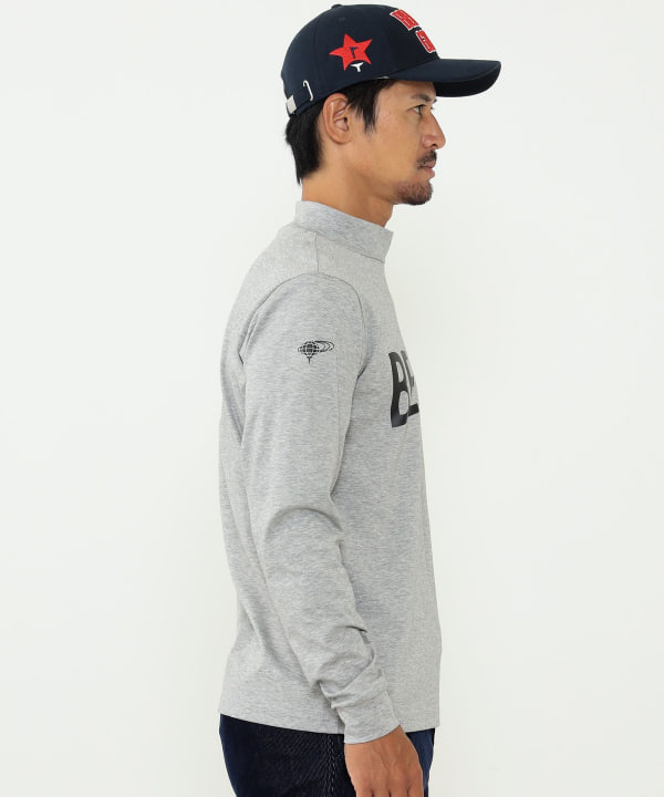 BEAMS GOLF（ビームス ゴルフ）BEAMS GOLF ORANGE LABEL / ポンチ ロングスリーブ モックネックシャツ（Tシャツ・カットソー  カットソー）通販｜BEAMS