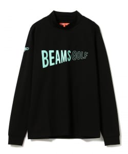 BEAMS GOLF ORANGE LABEL / ポンチ ロングスリーブ モックネックシャツ
