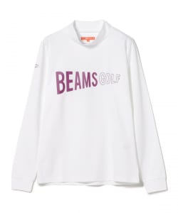 BEAMS GOLF ORANGE LABEL / ポンチ ロングスリーブ モックネックシャツ