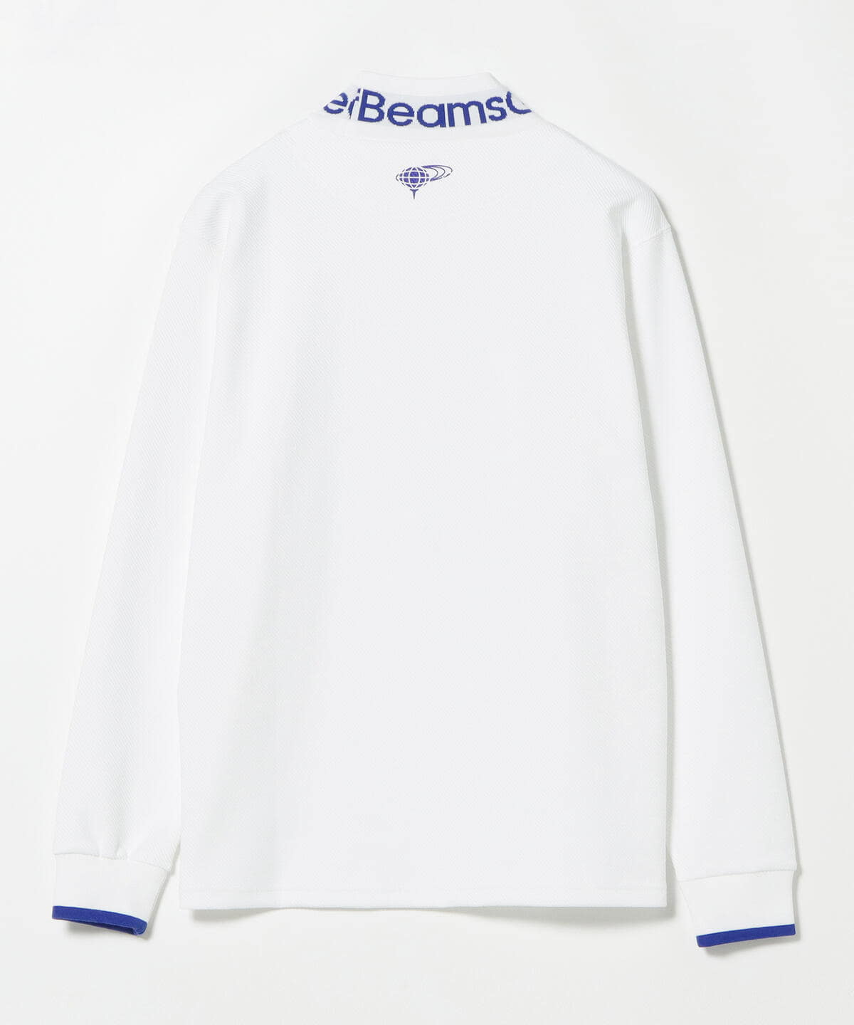 当店限定販売】 新品 BEAMS GOLF メンズ モックネックシャツ ホワイト