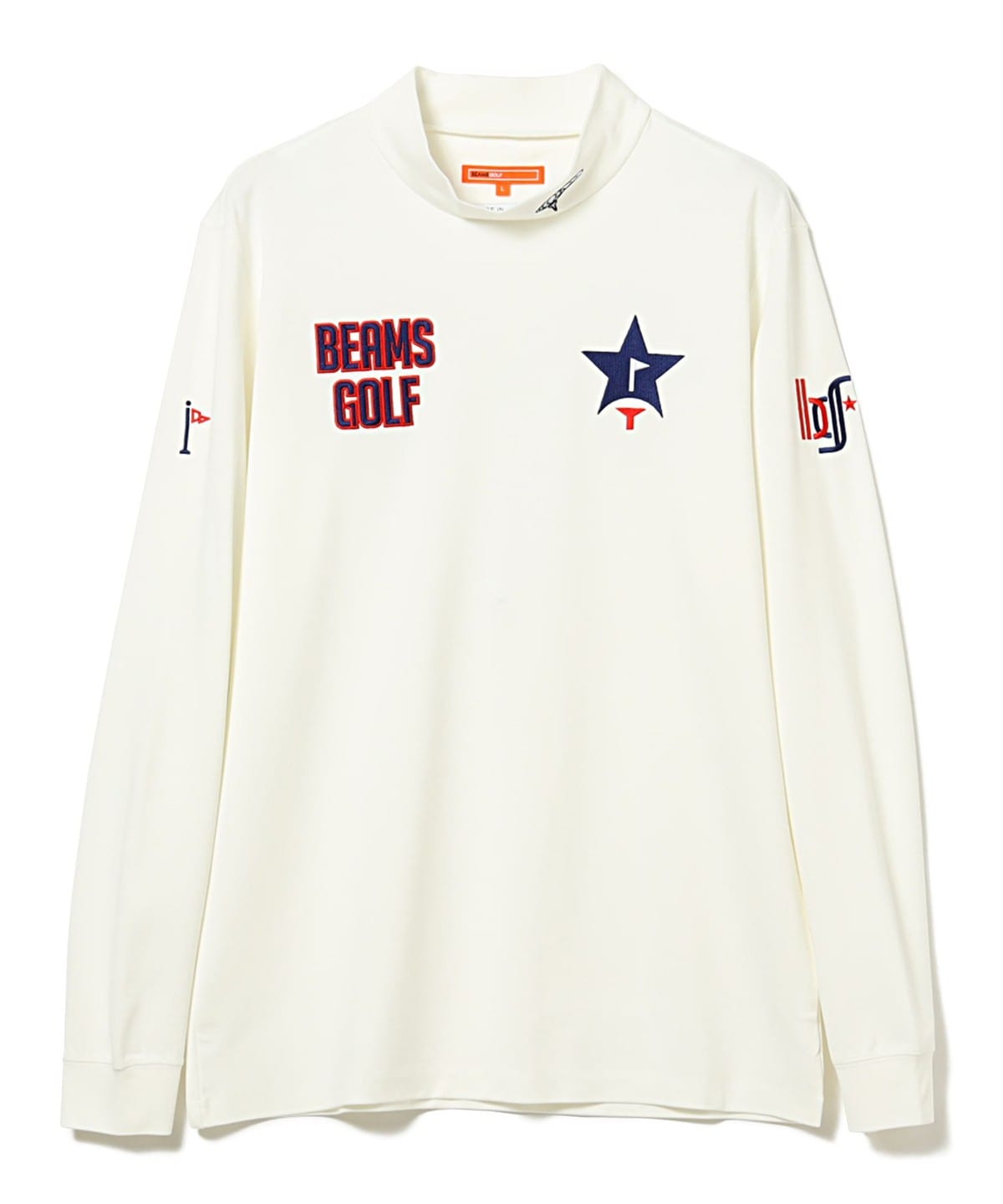 [Outlet] <MEN> BEAMS GOLF ORANGE LABEL / Star Flag Logo 